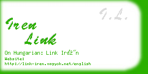 iren link business card